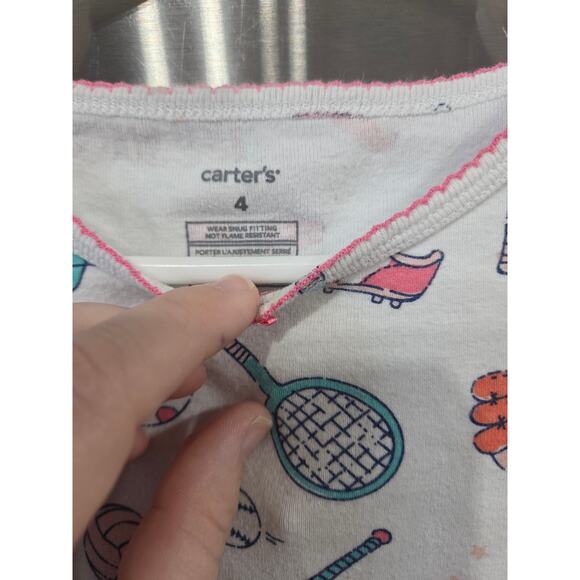 5/$20 Sporty Girl Pajama Set - Carter's - 4 - Picture 3 of 3